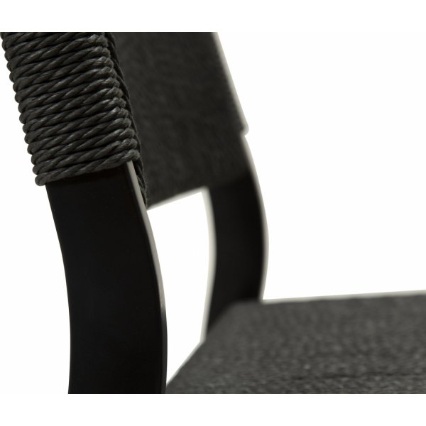 Chaise de salle à manger Loop - Noir Chaise de salle à manger Loop - Noir