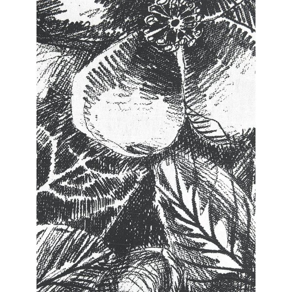 Toile Sonia 140 x 250 cm - Noir/blanc Toile Sonia 140 x 250 cm - Noir/blanc