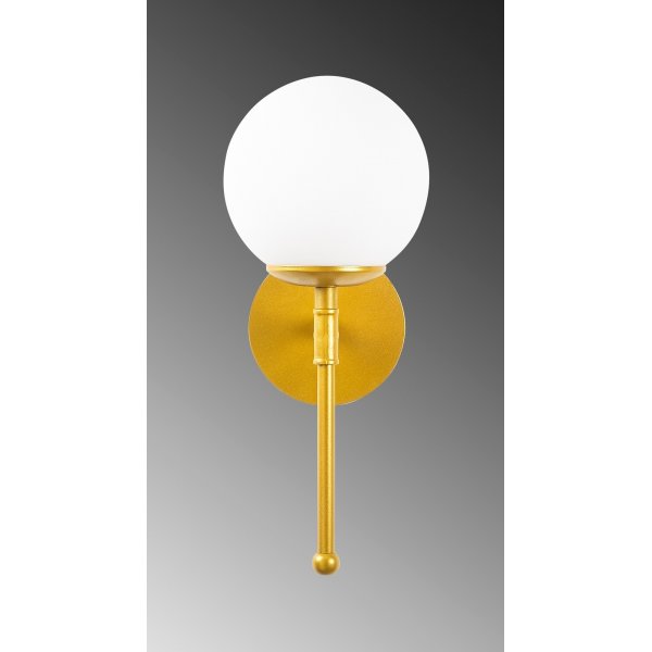 Mudoni wandlamp 953 - Goud/wit