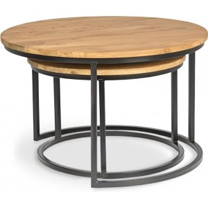 Table d'appoint Newport 75/48 cm - Chne huil