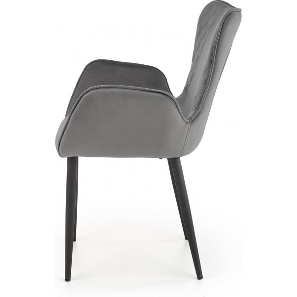 Chaise de salle  manger Cadeira 427 - Gris