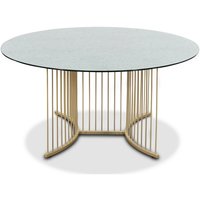 Tiffany Falcon soffbord - Mässing / Terrazzo glasskiva Tiffany Falcon soffbord - Mässing / Terrazzo glasskiva