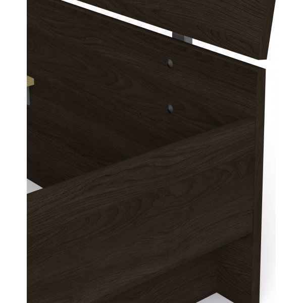 Naia bedframe 154 x 203 cm - Coffee