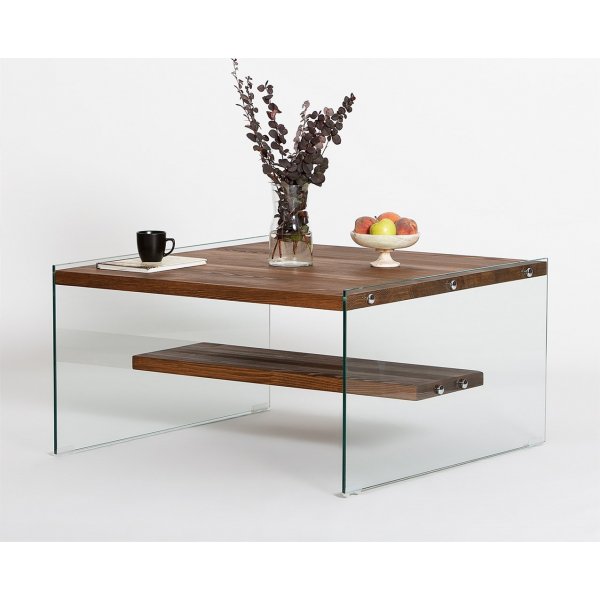 Aqua soffbord 75 x 75 cm - Beige