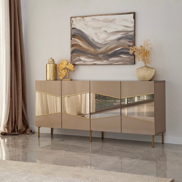 Joli buffet - Bronze/or Joli buffet - Bronze/or