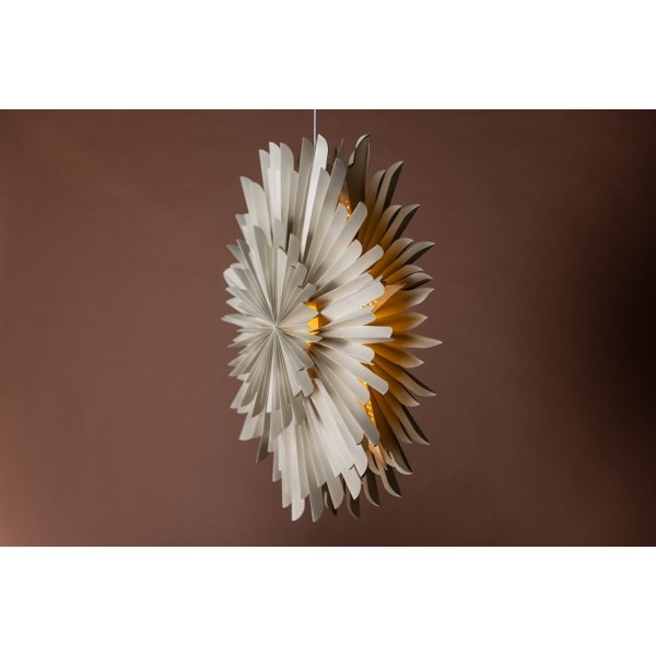 Slen adventsstjrna 80 cm - Beige