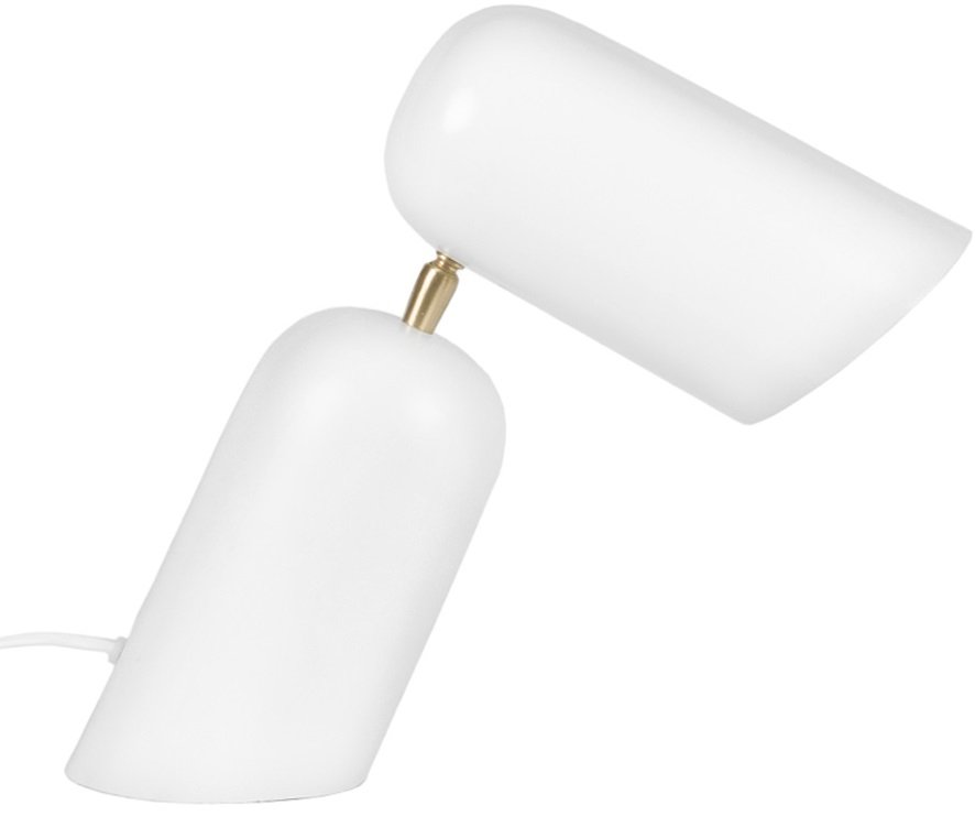 Como bordslampa CO010310 Vit Mässing Como bordslampa CO010310 Vit Mässing