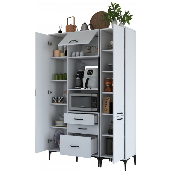 Armoire Jericho 118 - Blanc Armoire Jericho 118 - Blanc