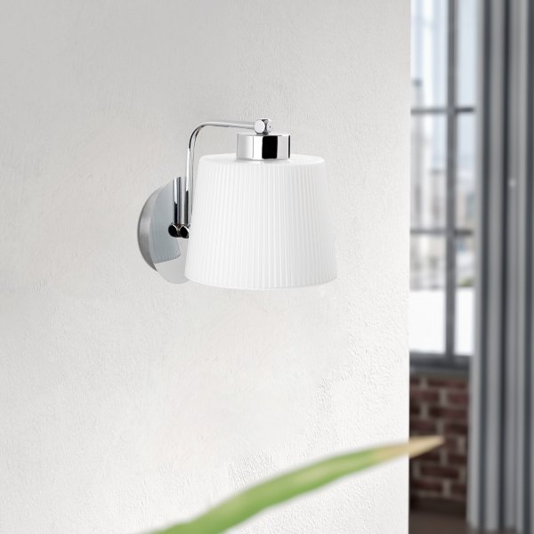 Keller wandlamp N-272 - Zilver
