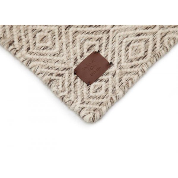 Wollen vloerkleed Toby - Linnen Wollen vloerkleed Toby - Linnen