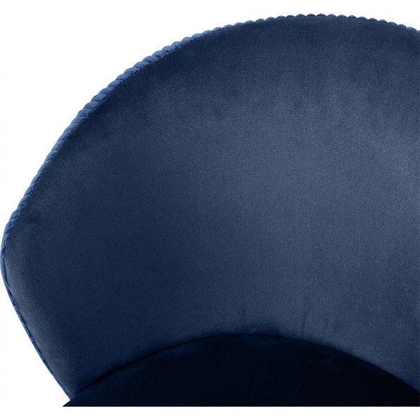 Chaise  cadre Ragit - Bleu