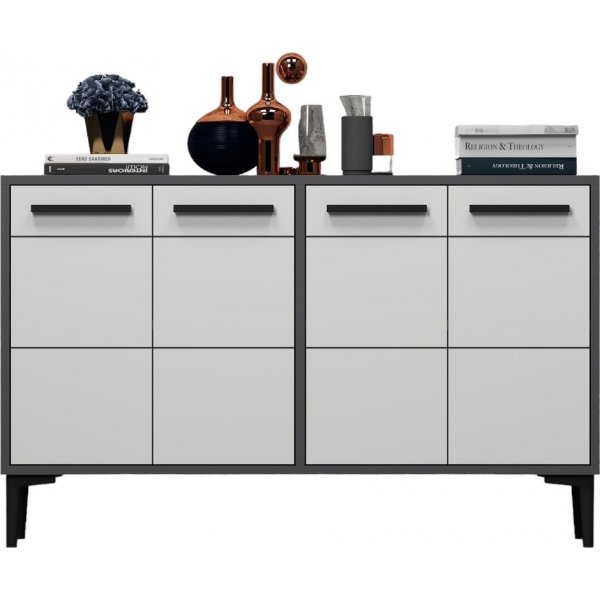 Stria skänk - Antracit/vit Stria skänk - Antracit/vit