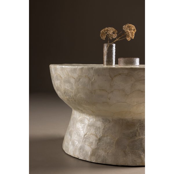 Sandön soffbord Ø70 cm - Ljusgrå Sandön soffbord Ø70 cm - Ljusgrå