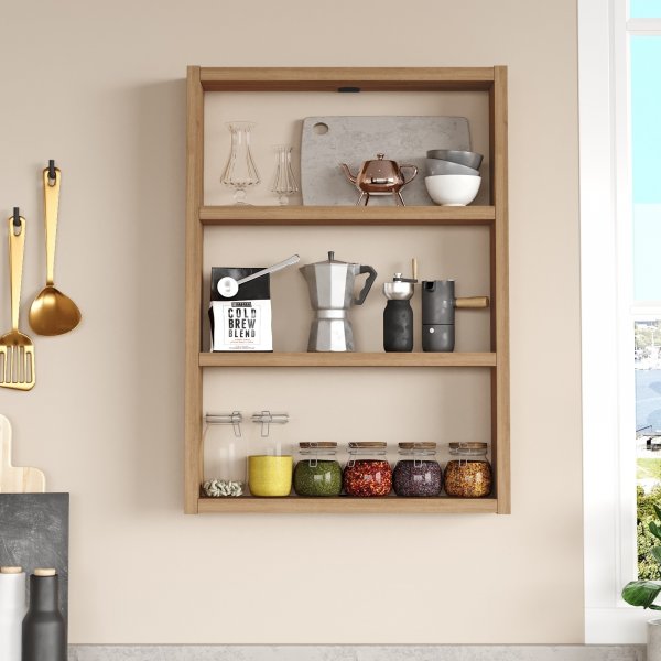 Pera wandplank - Eiken Pera wandplank - Eiken