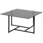 Bivo soffbord 80 x 80 cm - Glas