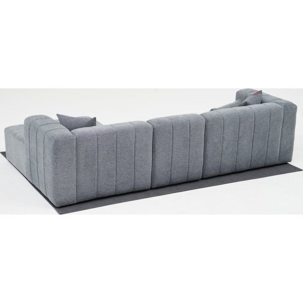 Beyza mini divansoffa höger - Grå Beyza mini divansoffa höger - Grå