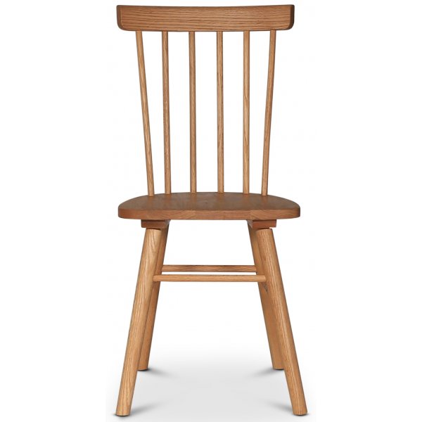 Nova matgrupp, förlängningsbart matbord Ø130-170 cm inkl 6 st Orust pinnstolar - Oljad ek Nova matgrupp, förlängningsbart matbord Ø130-170 cm inkl 6 st Orust pinnstolar - Oljad ek