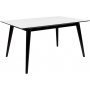 Copenhagen Matbord - Vit/svart - 150/230x95