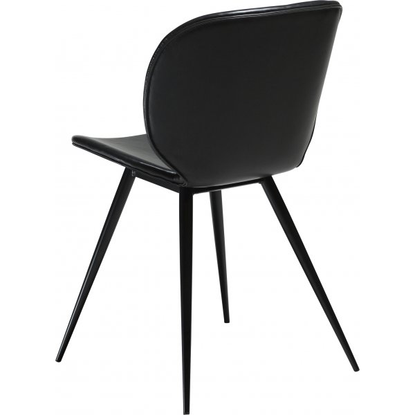 Chaise de salle  manger Cloud - PU noir