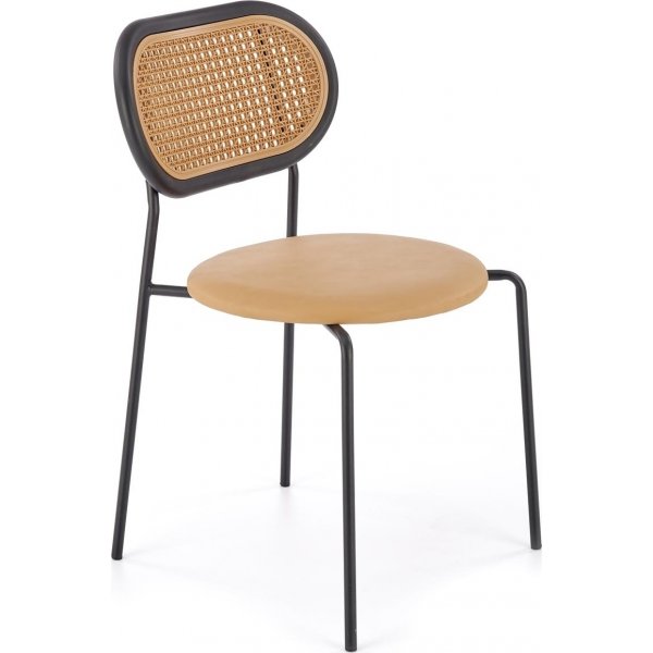 Chaise de salle  manger Cadeira 524 - Marron clair