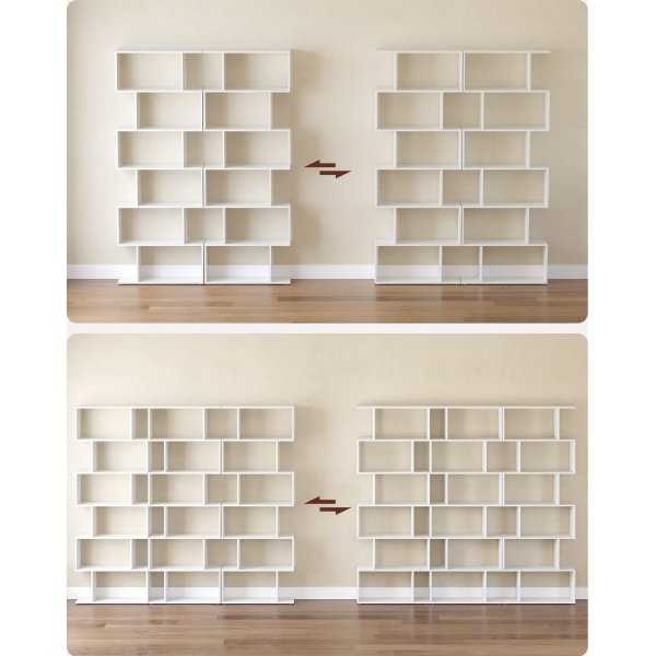 Bibliothèque Hektor - Blanc Bibliothèque Hektor - Blanc