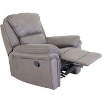 Reclinerfåtölj Riverdale - Grå (Microfiber) Reclinerfåtölj Riverdale - Grå (Microfiber)