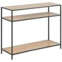 Lincoln konsolbord Ek/svart