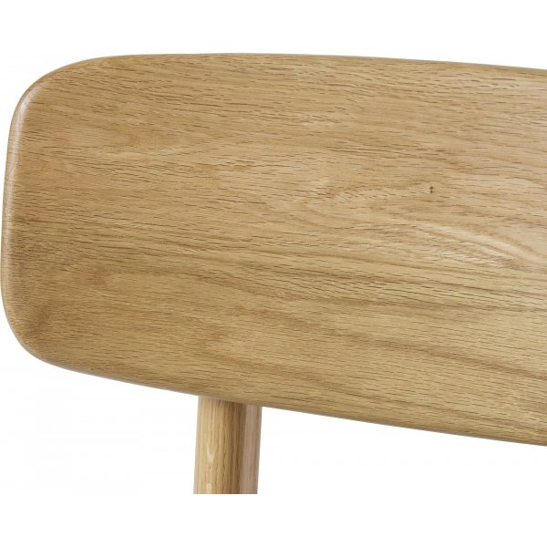 Chaise de salle à manger Kleppen - Sable/chêne Chaise de salle à manger Kleppen - Sable/chêne