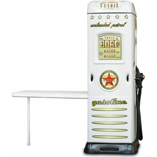 Bensinpump garderob nedfllbart skrivbord - Valfri frg