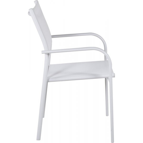 Santorini matstol - Vit Santorini matstol - Vit