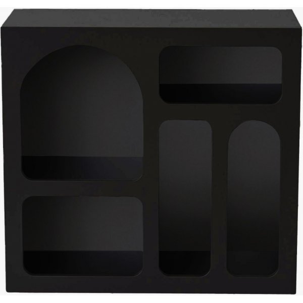 Liva plank B: 80 cm - Zwart
