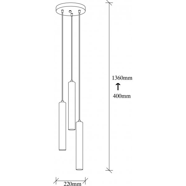 Plafonnier Tempo 6012 - Vintage