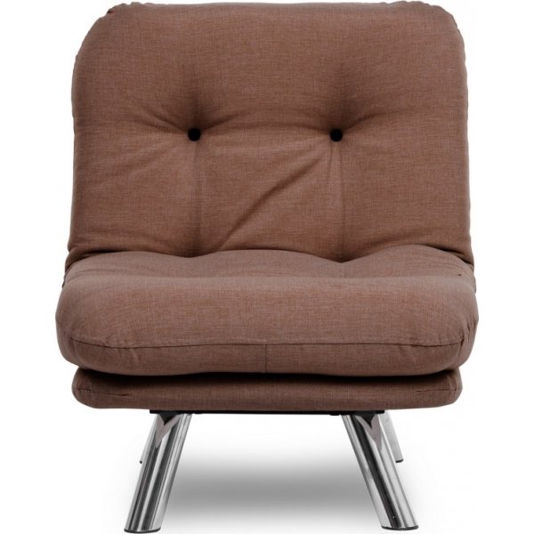 Fauteuil lit Misa - Marron clair Fauteuil lit Misa - Marron clair