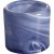 Lanterne bougie Puro 11 x 12 cm - Bleu
