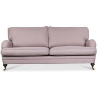Howard London Premium 4-sits rak soffa - Rosa Howard London Premium 4-sits rak soffa - Rosa