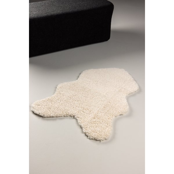 Plaid Katy 60x90 cm - Simili mouton blanc Plaid Katy 60x90 cm - Simili mouton blanc