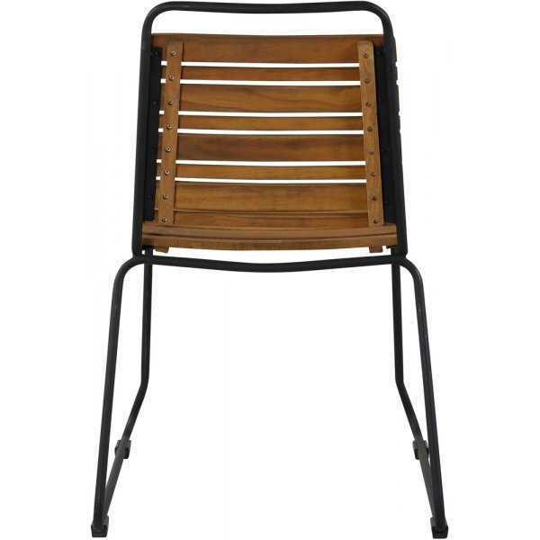 Bois matstol - Svart/Natur Bois matstol - Svart/Natur