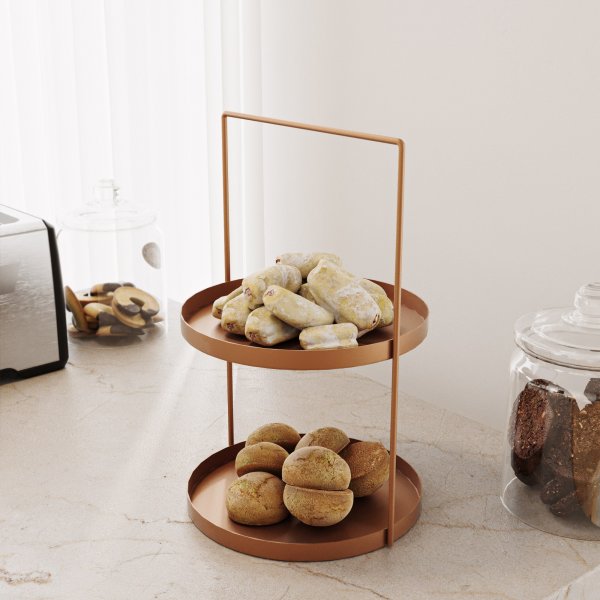 Plat décoratif Tilos - Cuivre Plat décoratif Tilos - Cuivre