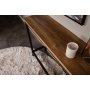 Charlotte konsolbord - Svart/teak
