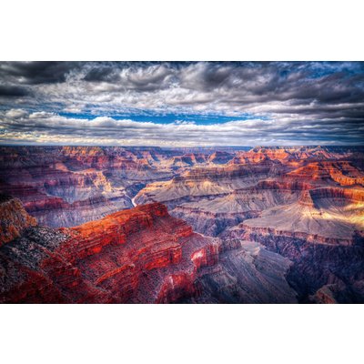 Glastavla Canyon - 120x80 cm