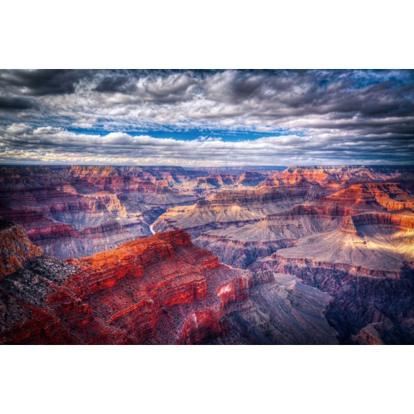 Glastavla Canyon - 120x80 cm