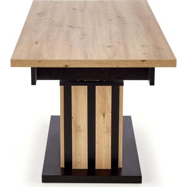 Table basse Baretti 130-170 x 65-82 cm - Chêne artisanal/noir Table basse Baretti 130-170 x 65-82 cm - Chêne artisanal/noir