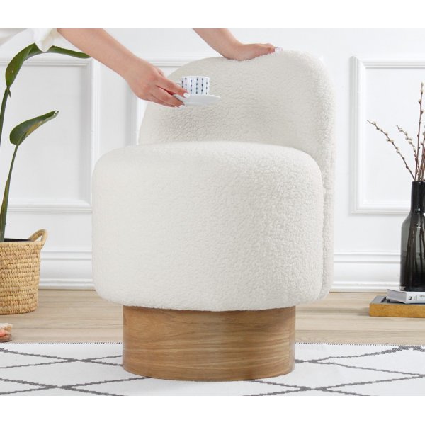 Pouf Monre - Blanc Pouf Monre - Blanc