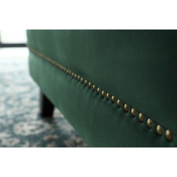 Soffa med divan grön sammet - Bellas Soffa med divan grön sammet - Bellas