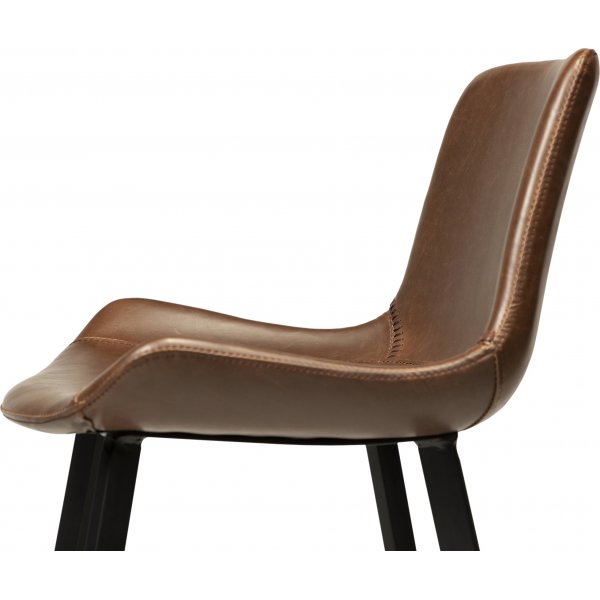 Tabouret de bar Hype - PU marron Tabouret de bar Hype - PU marron