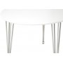 Table  manger ovale Tray 180 cm - Blanc/chrome