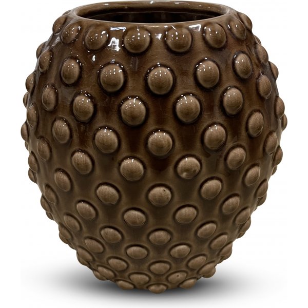 Vas Bouble H25 - Brun (glansig)