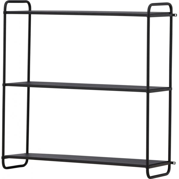 Lyon wandplank 63 x 62 cm - Zwart Lyon wandplank 63 x 62 cm - Zwart