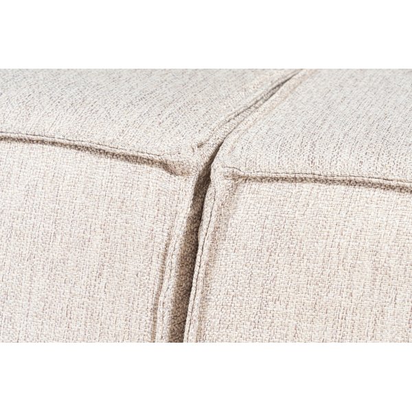 Canapé 2 places Lora - Marron clair Canapé 2 places Lora - Marron clair