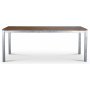 Alva teakbord galvaniserat stl 190x90 cm
